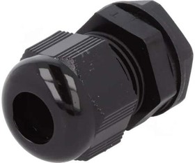 Фото 1/2 PMC16 BK080, FIT Series Black PA 6 Cable Gland, M16 Thread, 5mm Min, 10mm Max, IP66, IP68