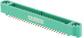 Фото 1/2 G125-MS15005M1P, Pin Header, Black / Green, Wire-to-Board, 1.25 мм, 2 ряд(-ов), 50 контакт(-ов)