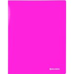 Папка 40 вкладышей "Neon", 25 мм, неоновая розовая, 700 мкм, 227454