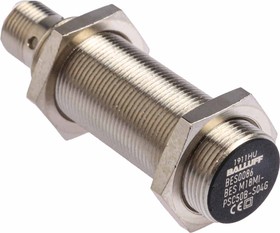 Фото 1/3 BES M18MI-PSC50B-S04G, Inductive Barrel-Style Proximity Sensor, M18 x 1, 5 mm Detection, PNP Output, 12 → 30 V dc, IP68