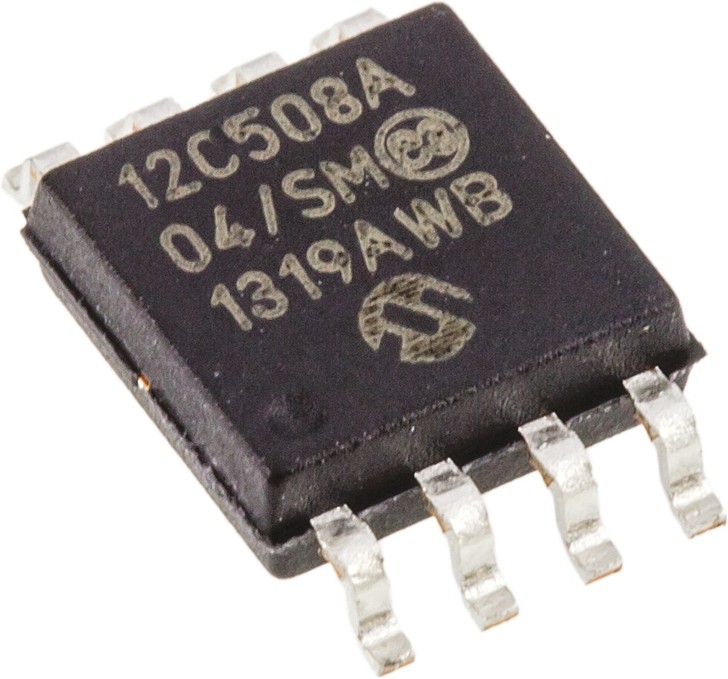 thumbnail image 2 of Microchip PIC12C508A-04/P 8-Bit MCU, 768B OTP, DIP-8 Package - UK Stock 2 of 4