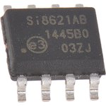 Si8621AB-B-IS , 2-Channel Digital Isolator 1Mbps, 2500 Vrms, 8-Pin SOIC