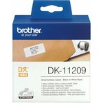 DK-11209, Label Roll, Paper, 29 x 62mm, 800pcs, White