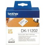 DK-11202, Label Roll, Paper, 62 x 100mm, 300pcs, White