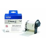 DK-22212, Label Tape, Film, 62mm x 15.24m, White