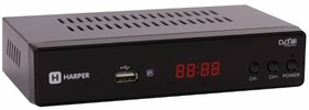 Ресивер DVB-T2 HARPER HDT2-5050, черный
