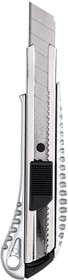 Фото 1/4 Нож Deli Универсальный нож Deli DL4255 18мм 18мм, лезвие SK2, алюминиевый корпус, длина 155мм
