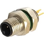PXMBNI08FPM05BFL001, Straight Male 5 way M8 to Unterminated Sensor Actuator Cable, 100mm