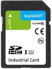 SFSD032GL2AM1TO- E-ZK-22P-STD, Flash Memory Card, 3D pSLC, SDHC Card, UHS-1, Class 10, 32 GB, S-56 Series