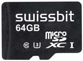 SFSD064GN1AM1TO- I-6F-221-STD, Memory Cards Industrial microSD Card, S-50u, 64 GB, 3D TLC Flash, -40C to +85C