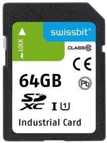 SFSD064GL2AM1TO- I-PL-22P-STD, Memory Cards Industrial SD Card, S-56, 64 GB, 3D PSLC Flash, -40C to +85C