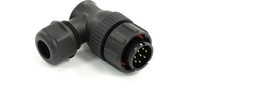 Фото 1/2 Circular Connector, 8 Contacts, Cable Mount, 21 mm Connector, Plug, Male, IP67