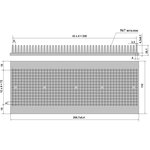 И-120, Радиатор игольчатый 110х269х21мм