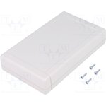 TB-2.7, Shell case TB 94x160x31.5mm White ABS IP40