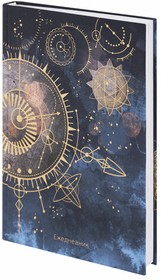 Фото 1/10 Ежедневник недатированный А5 (145х215 мм), ламинированная обложка с фольгой, 128 л., STAFF, "Astrology", 113519