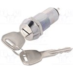 S-246-3C-2A, Переключатель замок для РЭА, 2, Алгоритм раб ON-ON, 19мм, 90°