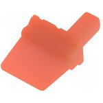 AWM-6P, Connector Accessories Wedge Lock Straight Thermoplastic Orange