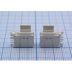 Гнездо USB 3.1, Тип C, угловое, 16 контактов; №14583 гн USB \C ...