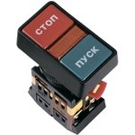 BBD21-PPBB-K51, Кнопка РPВВ-30N "Пуск-Стоп" d30мм неон/240В 1з+1р IEK