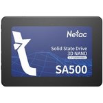 SSD накопитель Netac SA500 2.5 SATA 3D NAND 256GB(NT01SA500-256-S3X)