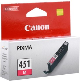 Фото 1/10 Картридж струйный Canon CLI-451M (6525B001) пур. для MG5440/6340 iP7240