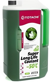 41704, TOTACHI Super Long Life Coolant Green -50C (4L)_антифриз! готовый зеленый\