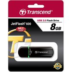 TS8GJF600, JetFlash 600 8 GB USB 2.0 USB Stick