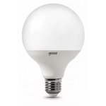 105102216, Лампа светодиодная LED 16 Вт 1540 лм 4100К AC150-265В E27 шар G95 ...