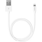 72128, Дата-кабель USB-8-pin для Apple, MFI, 1.2м, белый, Deppa