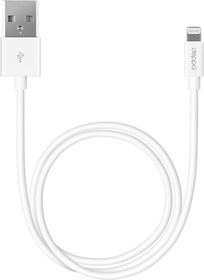 Фото 1/4 72128, Дата-кабель USB-8-pin для Apple, MFI, 1.2м, белый, Deppa