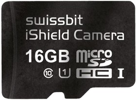 Фото 1/2 SFSD016GN3PM1TO- I-LF-010-SW3, Memory Cards Industrial microSD Card, PS-45u iShield Camera, 16 GB, MLC Flash, -40C to +85C