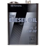 Масло моторное TOYOTA Diesel oil DL-1 0W-30 4 л 08883-02905