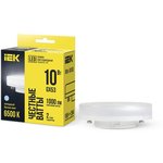 LLE-T80-10-230-65-GX53, Лампа LED T75 таблетка 10Вт 230В 6500К GX53 IEK