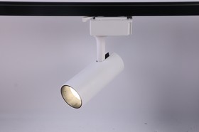 Фото 1/10 Трековый светильник однофазный ЭРА TR5-10 COB WH светодиодный 10Вт 4000К 700Лм белый Б0049050