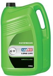 Антифриз Luxe Green Line готовый зеленый 10 кг 672