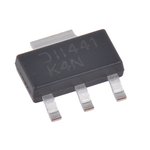 DZT5551-13, Биполярный транзистор, NPN, 160 В, 130 МГц, 2 Вт, 600 мА, 30 hFE