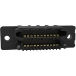 292178-1, Mini-Drawer 2mm Pitch Backplane Connector, Straight, 2 Row, 22 Way