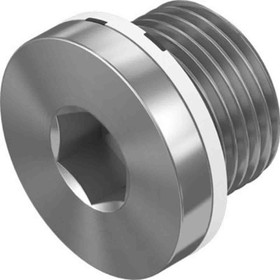 B-3/8-20, Galvanized Steel Blanking Plug for 20mm