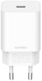 Фото 1/2 Зарядное устройство CUKTECH USB Type-C fast charger (20W)