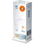 Лампа 12V W16W 16W +30% W2,1x9,5d SVS Standard 1 шт. картон 0200058000