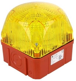 Фото 1/2 874167405, Сигнализатор световой, цвет желтый, напряжение питания 24В DC/AC, Источник света: LED, IP65