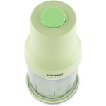 Electric chopper Hyundai HYC-P3128 0.8l. 300W light green/white