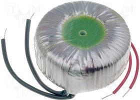 TTS50/Z230/8V, Трансформатор тороидальный, 50ВА, 230В AC, 8В, 6,28А, 0,7кг, IP00
