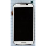 Дисплей (экран) в сборе с тачскрином для Samsung Galaxy S4 GT-I9500 белый с ...