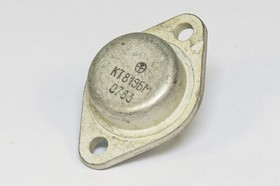 Фото 1/3 Транзистор КТ819БМ, тип NPN, 100 Вт, корпус TO-3