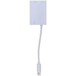 488059, Переходник Buro BHP (Адаптер) USB Type-C(m)(f) miniDP(f) 0.1м сереб