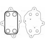 LOc1701, Радиатор масляный для а/м SsangYong Kyron (05-) Actyon (05-) Rexton ...