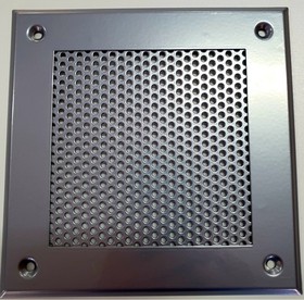 Вентиляционная решетка металлическая на саморезах 150x150 мм VRK00150S6