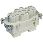 09380182701, Heavy Duty Power Connectors HAN K 16B 6+12P FEM SCREW TERMINATION