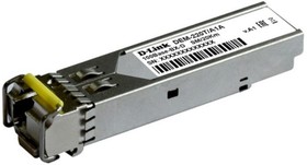 Фото 1/7 Модуль D-Link 220R/20KM/A1A WDM SFP-трансивер с 1 портом 100Base-BX-U (Tx:1310 нм, Rx:1550 нм) для одномодового оптического кабеля (до 20 км